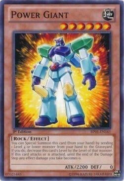 Power Giant Card Front