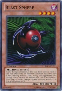 Blast Sphere Card Front