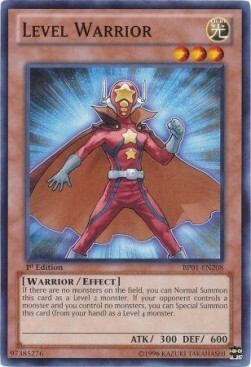 Level Warrior Card Front