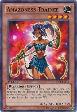 Amazoness Trainee Card Front