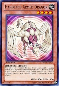 Hardened Armed Dragon Card Front