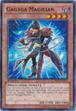 Gagaga Magician Card Front