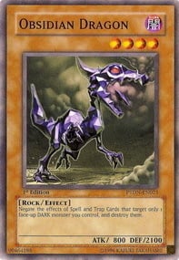 Obsidian Dragon Card Front