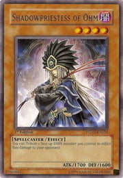 Shadowpriestess of Ohm · Rare 024