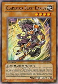 Gladiator Beast Darius Card Front