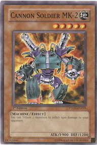 Cannon Soldier MK-2 Card Front
