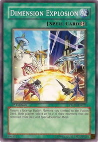 Dimension Explosion Card Front
