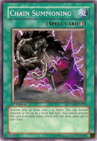 Chain Summoning Card Front