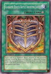 Gladiator Beast's Battle Archfiend Shield · Common 060