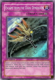 Escape from the Dark Dimension · Super Rare 072