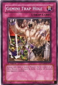 Gemini Trap Hole Card Front