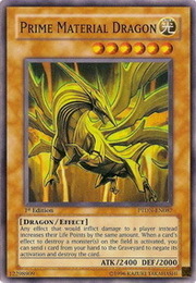 Prime Material Dragon · Super Rare 087