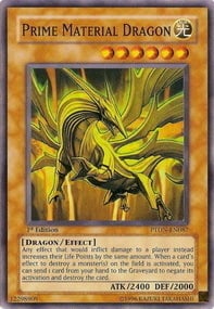 Prime Material Dragon Card Front