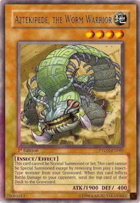 Aztekipede, A Lombriga Guerreira / Aztekipede, The Worm Warrior | Yu-Gi-Oh! | MYP Cards