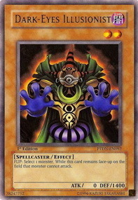 Dark-Eyes Illusionist Card Front