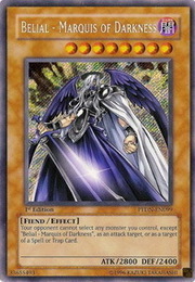 Belial - Marquis of Darkness · Secret Rare 099sec