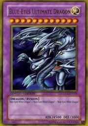 Blue-Eyes Ultimate Dragon · Gold Rare 028