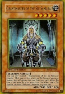 Grandmaster of the Six Samurai Card Front