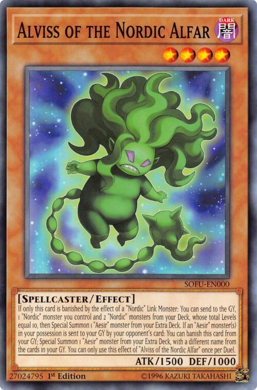 Alviss of the Nordic Alfar Card Front