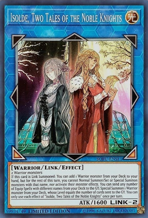 Isolde, Two Tales of the Noble Knights Card Front