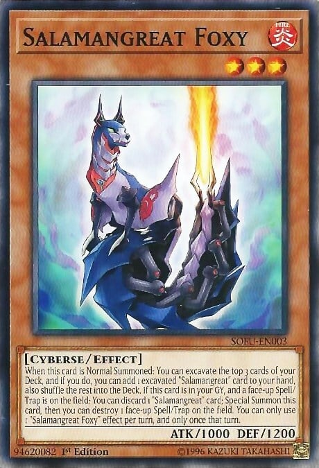 Salamagna Volpina Card Front