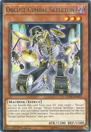 Orcust Cymbal Skeleton · Rare 015