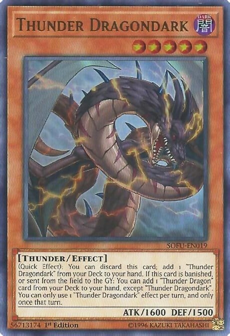 Thunder Dragondark Card Front