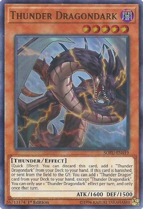thunder dragon cards yugioh Dragonduo [SOFU-EN022] Super Rare even during the Damage Step (Quick Effect) QCCP-JP172 Thunder Dragonroar (SR) 