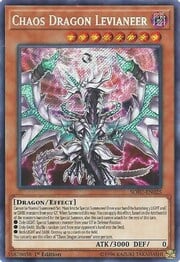 Chaos Dragon Levianeer · Secret Rare 025sec