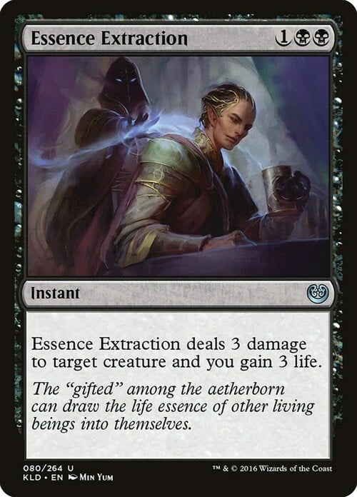 Essence Extraction Card Front