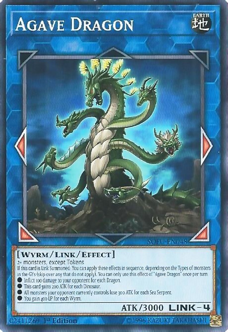 Agave Dragon Card Front