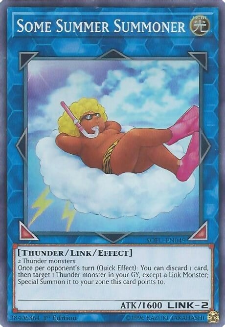 Some Summer Summoner Card Front