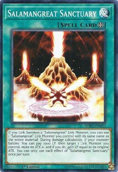 Salamangreat Sanctuary Card Front
