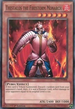 monarch yugioh structure deck YU-GI-OH! - Erebus The Underworld (SR01-EN001) - Deck: Emperor of Darkness - Edition except Tenacity of the Monarchs Thestalos the Firestorm Monarch Structure