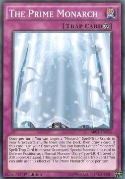 The Prime Monarch Card Front