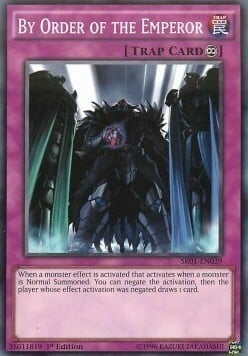 By Order of the Emperor Card Front