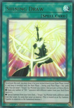 Shining Draw Card Front