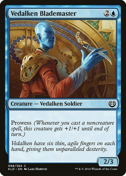Vedalken Blademaster Card Front