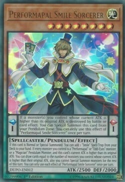Performapal Smile Sorcerer Card Front