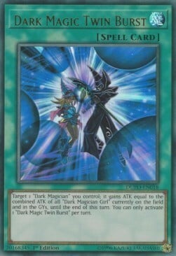 Dark Magic Twin Burst Card Front