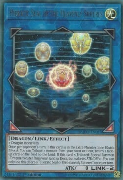 Hieratic Seal of the Heavenly Spheres Card Front