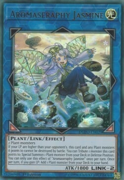 Aromaseraphy Jasmine Card Front