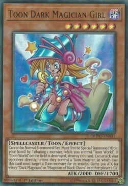 Toon Dark Magician Girl Card Front