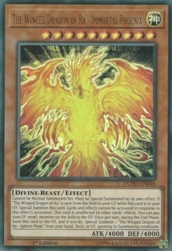 The Winged Dragon of Ra - Immortal Phoenix Card Front