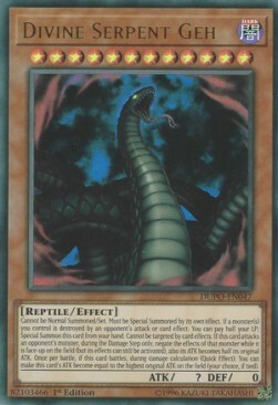 Divine Serpent Geh Card Front