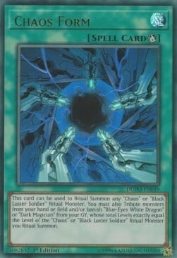 Chaos Form Card Front