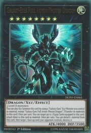 Galaxy-Eyes Full Armor Photon Dragon · Ultra Rare 063