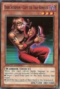 Dark Scorpion - Cliff il Rimuovi Trappole Card Front