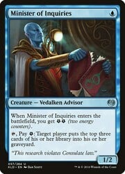 Minister of Inquiries 057