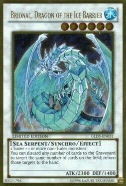 Brionac, Dragon of the Ice Barrier Card Front